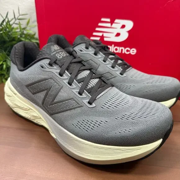 New Balance Men's Fresh Foam X 880v15 Running Shoes Grey Size 10 - Picture 2 of 11